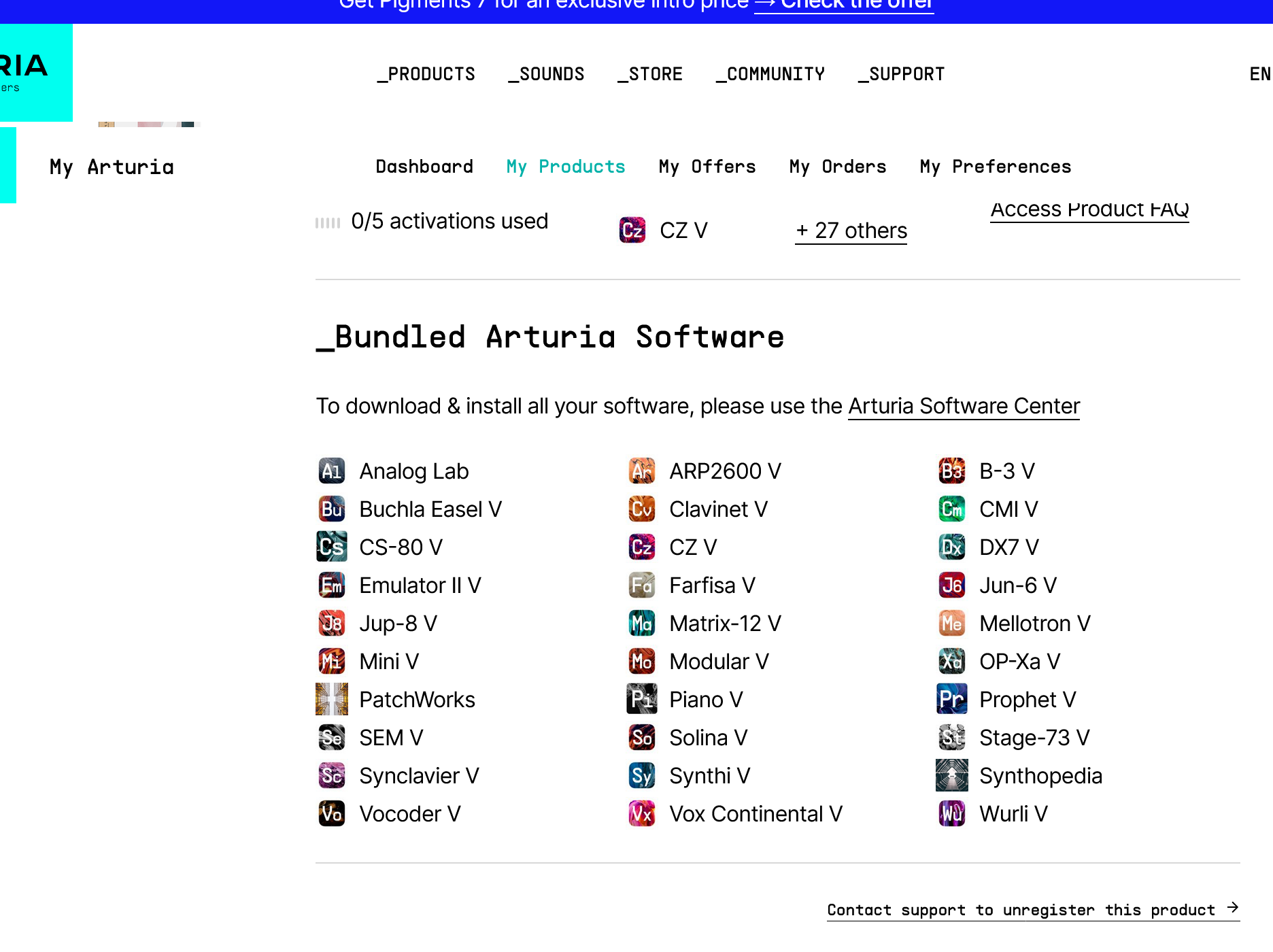 Arturia V Collection 8